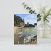 Secret Beach, Samuel H. Boardman, Oregon Briefkaart (Staand voorkant)
