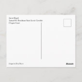 Secret Beach, Samuel H. Boardman, Oregon Briefkaart (Achterkant)