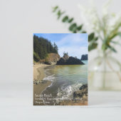 Secret Beach, Samuel H. Boardman, Oregon Briefkaart (Staand voorkant)