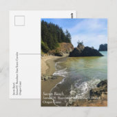 Secret Beach, Samuel H. Boardman, Oregon Briefkaart (Voorkant / Achterkant)