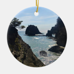 Secret Beach, Samuel H. Boardman, Oregon Keramisch Ornament