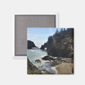 Secret Beach, Samuel H. Boardman, Oregon Magneet (Voorkant / Achterkant)