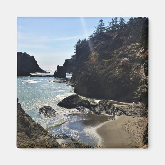 Secret Beach, Samuel H. Boardman, Oregon Magneet (Voorkant)