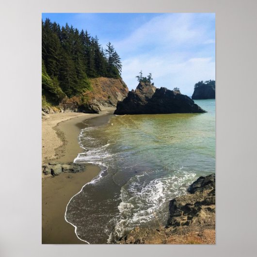 Secret Beach, Samuel H. Boardman, Oregon Poster (Voorkant)