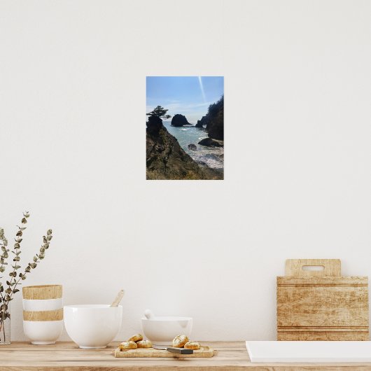 Secret Beach, Samuel H. Boardman, Oregon Poster (Keuken)