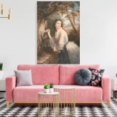 Secret Corresponde: Meisje Notitie bij Verboden Li Canvas Afdruk (Insitu (Woonkamer))