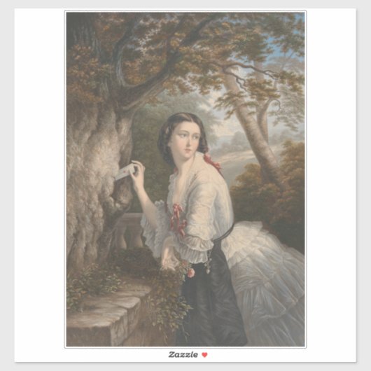 Secret Corresponde: Meisje Notitie bij Verboden Li Sticker (Vel)