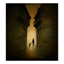 Secret Dark Alley Print