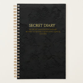 Secret Diary  My Secret Manifestation Diary 90 Day Planner