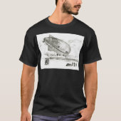 Secret Diary Of Roald Amundsen. T-shirt (Voorkant)