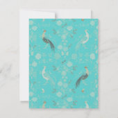 Secret d'Indochine Wedding Thank You Card Bedankkaart (Achterkant)