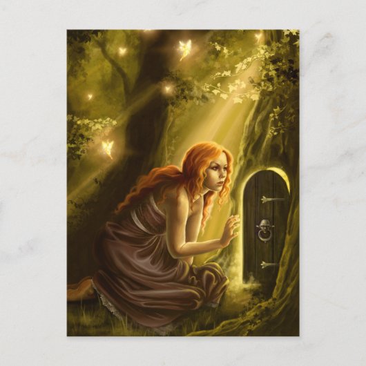 Secret Doorway Briefkaart (Voorkant)
