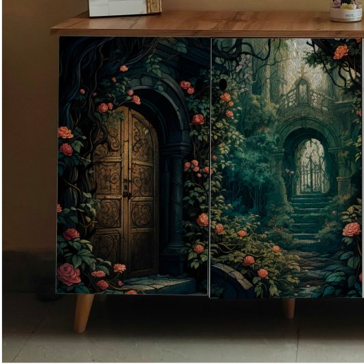 Secret Doorways Decoupage Tissue Paper Tissuepapier