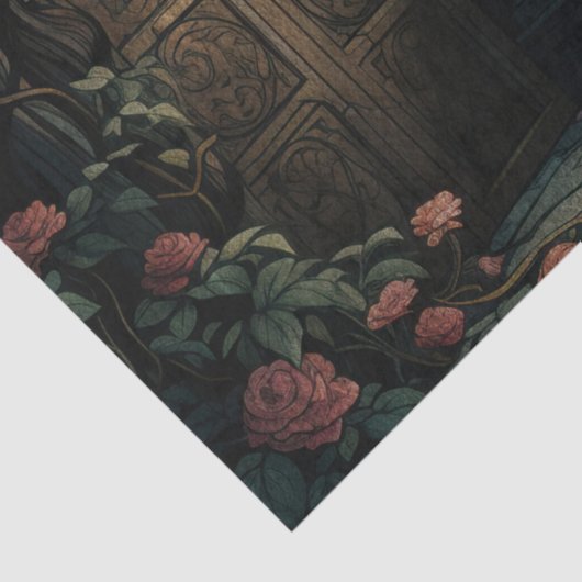 Secret Doorways Decoupage Tissue Paper Tissuepapier (Detail)