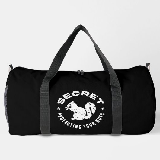 Secret Equirrel - Bescherming van uw noten in nood Plunjezak (Achterkant)