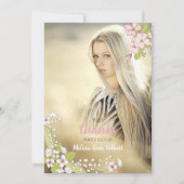 Secret Garden Afstuderen Dank u foto Kaart (Voorkant)