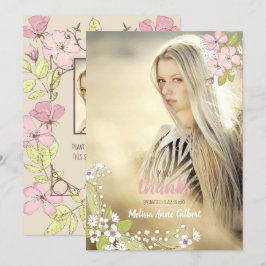 Secret Garden Afstuderen Dank u foto Kaart