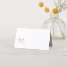 Secret Garden Blush Floral Lovebird Wedding