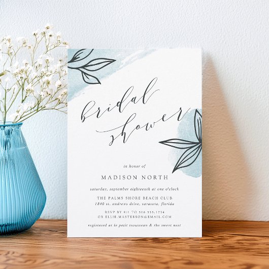 Secret Garden Bridal Shower Invitation Kaart