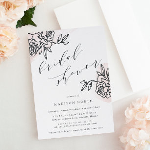 Secret Garden Bridal Shower Invitation Kaart