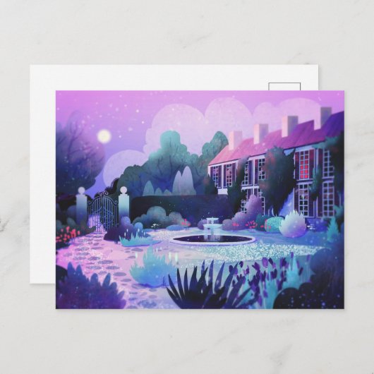 Secret Garden Briefkaart (Voorkant / Achterkant)