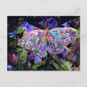 Secret Garden Butterfly Briefkaart (Voorkant)