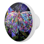 Secret Garden Butterfly Keramische Knop (Rechts)