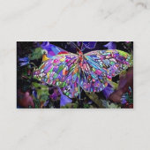 Secret Garden Butterfly Visitekaartje (Achterkant)