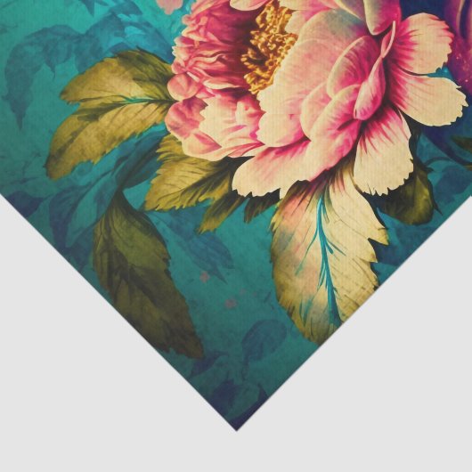 SECRET GARDEN decoupage papier (Detail)