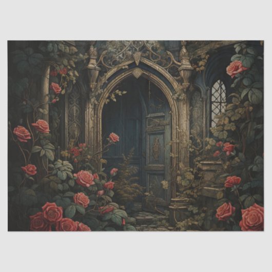 Secret Garden Decoupage Tissue Paper Tissuepapier (Voorkant)