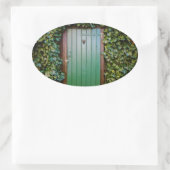 Secret Garden Envelope Seal Ovale Sticker (Tas)