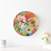 Secret Garden Floral III Grote Klok (Huis)