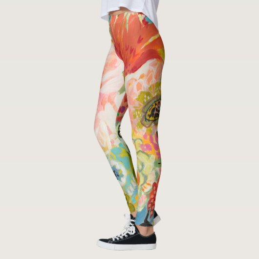 Secret Garden Floral III Leggings (Links)