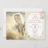 Secret Garden Graduation Party Foto Kaart (Voorkant)