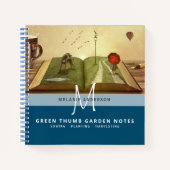 Secret Garden Green Thumb Gardeners Journal Notitieboek (Voorkant)