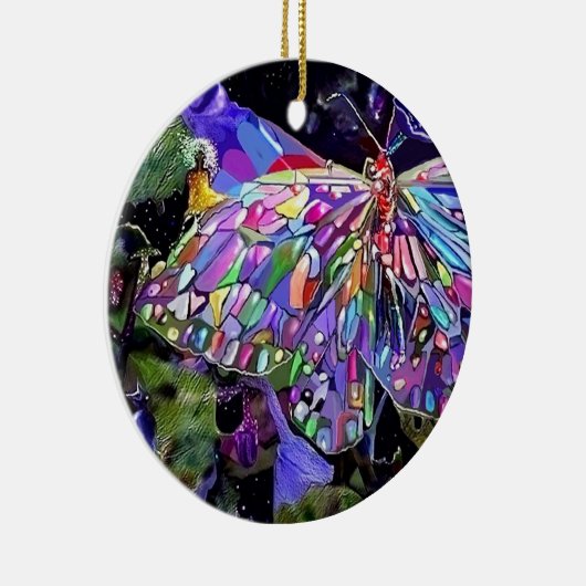 Secret Garden Keramisch Ornament (Rechts)