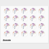 Secret Garden Ronde Sticker (Vel)