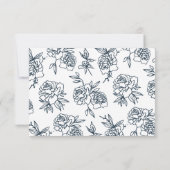 Secret Garden RSVP-kaart RSVP Kaartje (Achterkant)