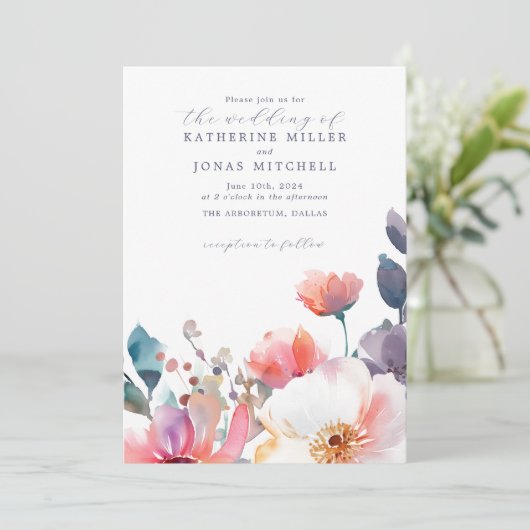 Secret Garden uitnodiging v2 (Staand voorkant)