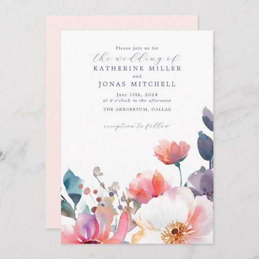 Secret Garden uitnodiging v2 (Voorkant / Achterkant)