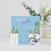 Secret Garden | Uitnodigingen van de tuinbouwparti (Staand voorkant)