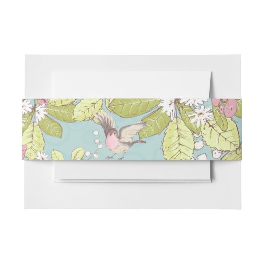 Secret Garden Uitnodigingen Wikkel (Voorkant Voorbeeld)