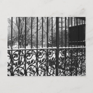 Secret Garden Upper West Side New York City NYC Briefkaart