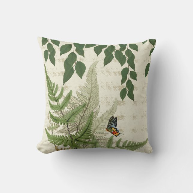 Secret Garden Vignette Outdoor Pillow 16x16 Buitenkussen (Voorkant)