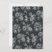 Secret Garden Wedding Invitation | Blush Kaart (Achterkant)