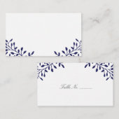 Secret Garden Wedding Place Cards 100 pk Plaatskaartje (Voorkant / Achterkant)