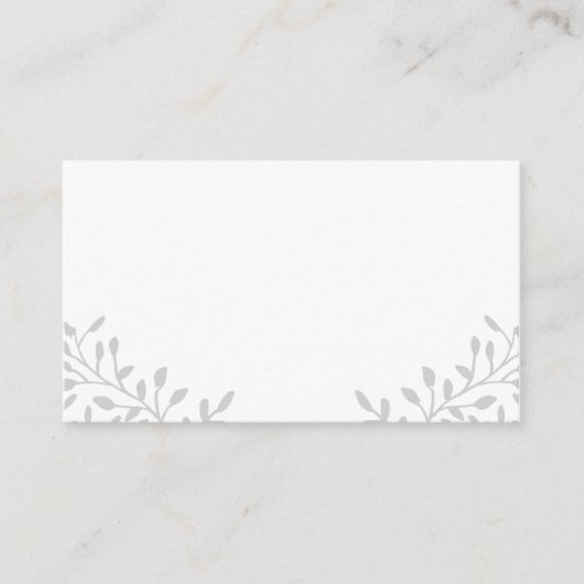 Secret Garden Wedding Place Cards 100 pk Plaatskaartje (Voorkant)