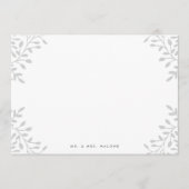 Secret Garden Wedding Stationery - Grijs Notitiekaartje (Voorkant)