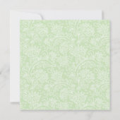 Secret Garden Wildbloemen Moederdag Brunch Kaart (Achterkant)