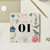 Secret Garden Wildflower Lijst Tafelnummer